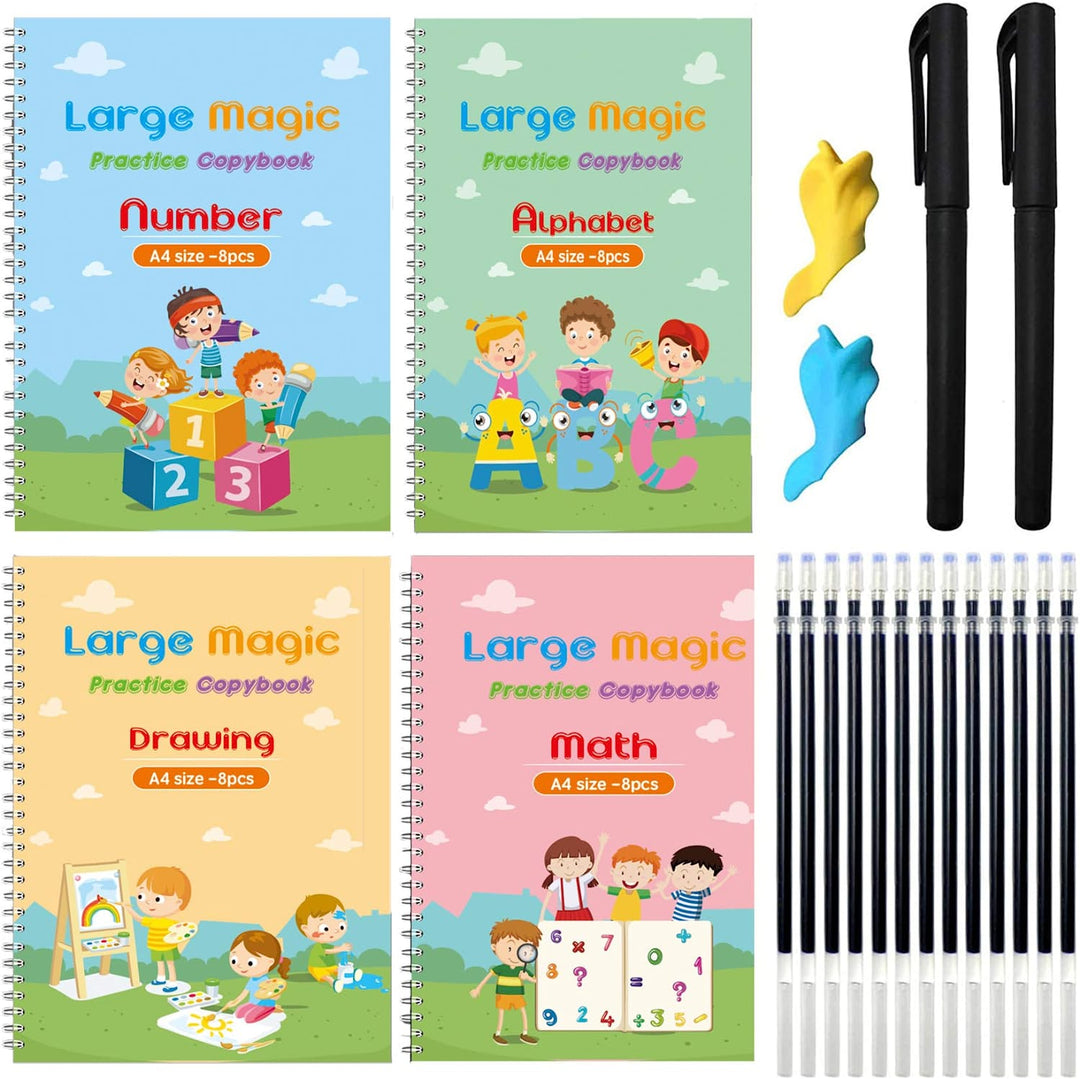 Children's Writing Book - Creative Scribbles-Set of 4-State of Style
