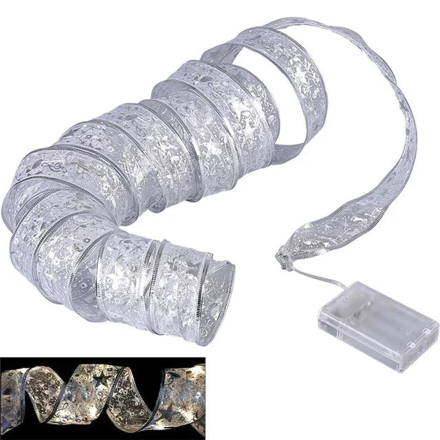 Christmas Lights Ribbon - TwinkleRibbon-Style 6-3M-State of Style