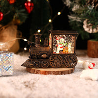 Christmas Music Box Train - JingleTracks-Bronze - Snowman-State of Style