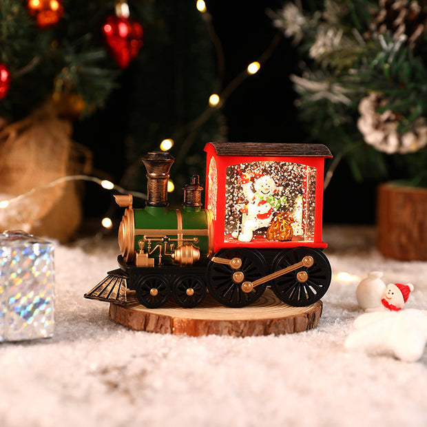 Christmas Music Box Train - JingleTracks-Coloured - Snowman-State of Style