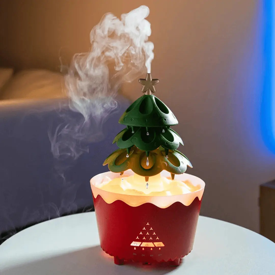 Christmas Tree Aroma Diffuser - AromaEvergreen-Red-State of Style