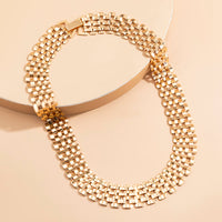 Chunky Statement Necklace | Bold Thick Chain Jewellery-Gold-State of Style