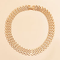 Chunky Statement Necklace | Bold Thick Chain Jewellery-Gold-State of Style