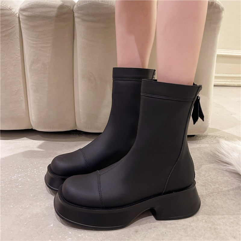 CiarasBoots | Boots for Women-Black-4.5-State of Style