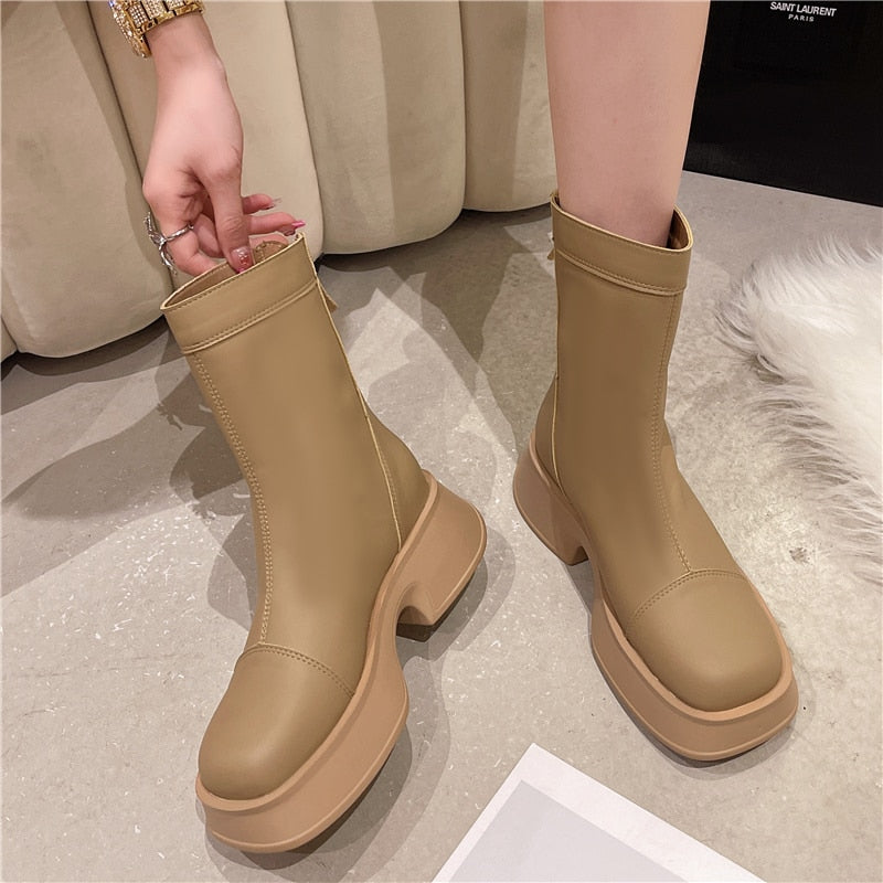 CiarasBoots | Boots for Women-Brown-4.5-State of Style