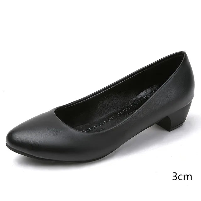 Claire - Orthopedische Elegante Zwarte Pumps-Zwart 3cm-5-State of Style