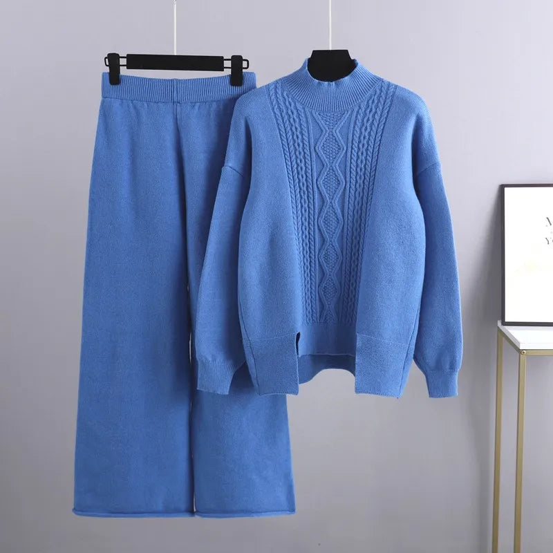 Clara | Casual and Stylish Women's Set-Blue-One Size-State of Style