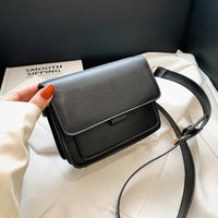 Clara Traditional Bag – Lightweight PU Leather Shoulder Bag-Black-State of Style