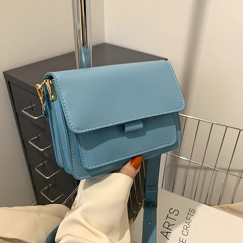 Clara Traditional Bag – Lightweight PU Leather Shoulder Bag-Black-State of Style