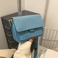 Clara Traditional Bag – Lightweight PU Leather Shoulder Bag-Black-State of Style