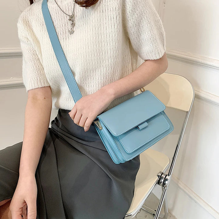 Clara Traditional Bag – Lightweight PU Leather Shoulder Bag-Black-State of Style