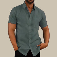 Clark Shirt | Stylish & Breathable-Grey-S-State of Style
