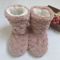 Clary High House Slippers | Warm and Soft Winter Comfort-Dark Pink-4.5-5.0-State of Style