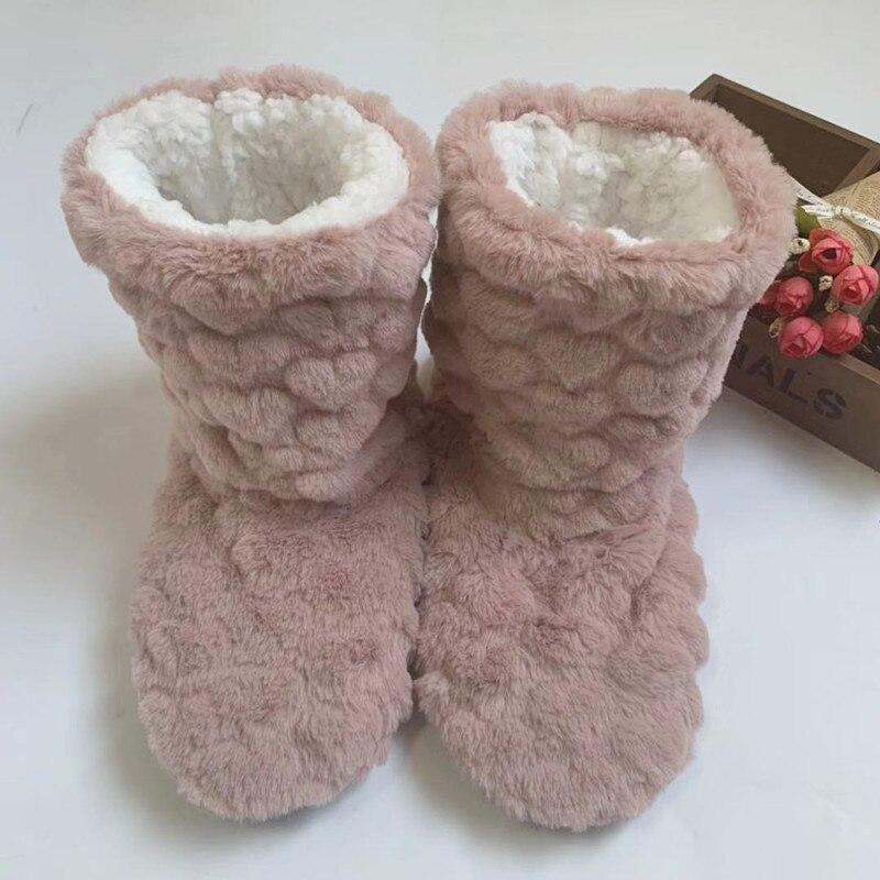 Clary High House Slippers | Warm and Soft Winter Comfort-Dark Pink-4.5-5.0-State of Style