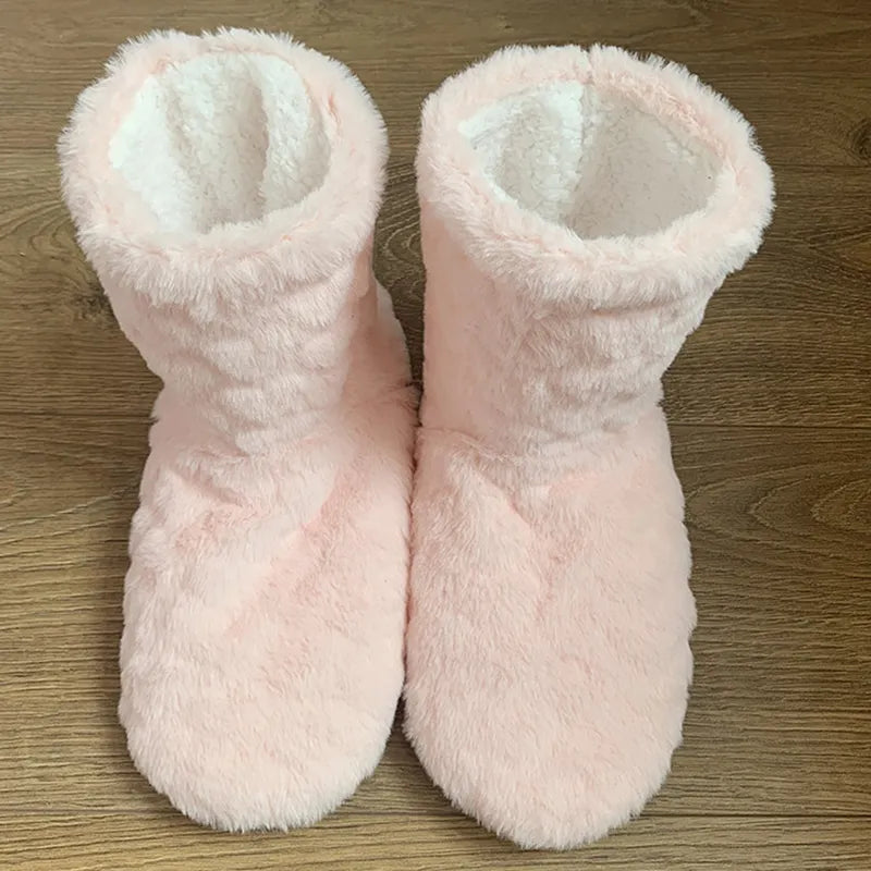 Clary High House Slippers | Warm and Soft Winter Comfort-Pink-4.5-5.0-State of Style