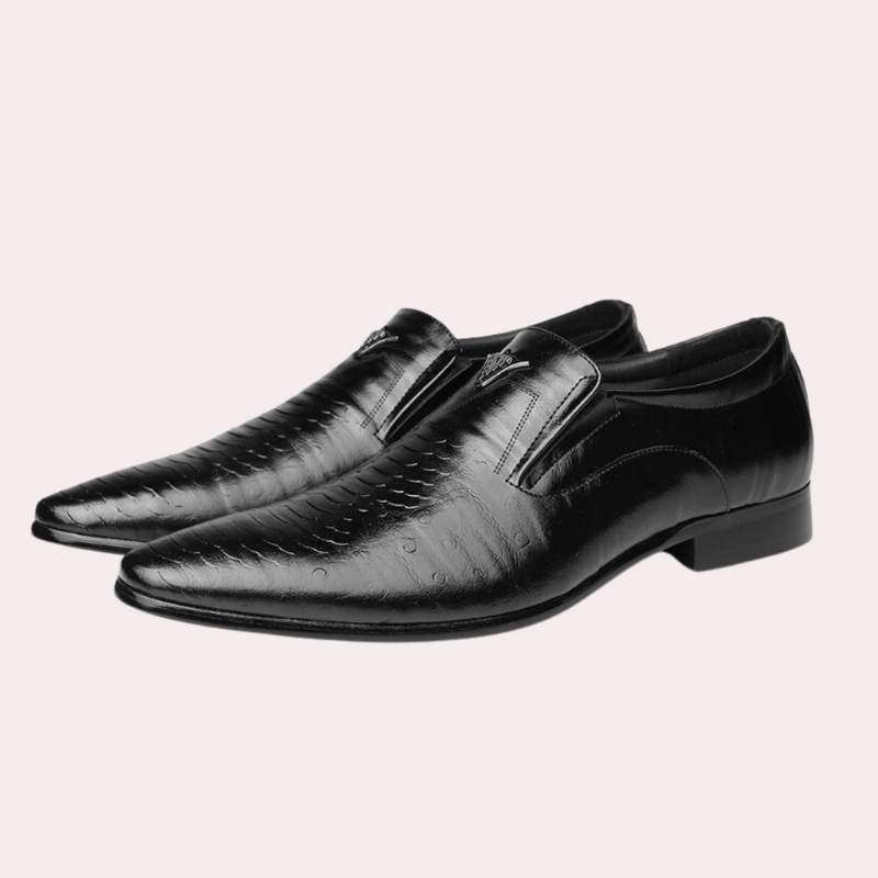 Classic and Stylish Men's Shoes - Dario-Black-6-State of Style