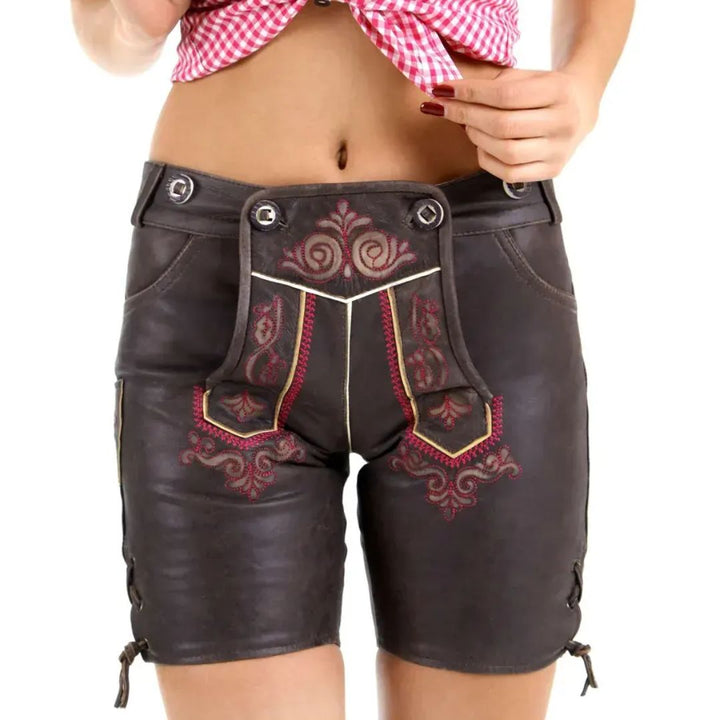 Classic Bavarian Lederhosen Patricia – Authentic Oktoberfest Style-XS-State of Style