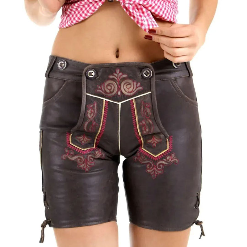 Classic Bavarian Lederhosen Patricia – Authentic Oktoberfest Style-XS-State of Style