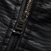 Classic Black Leather Men's Jacket with Timeless Design - Luca-S-State of Style