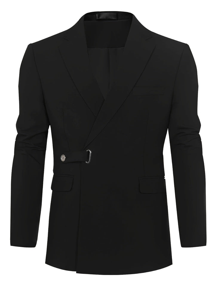 Classic Black Men's Blazer - Lars-S-State of Style