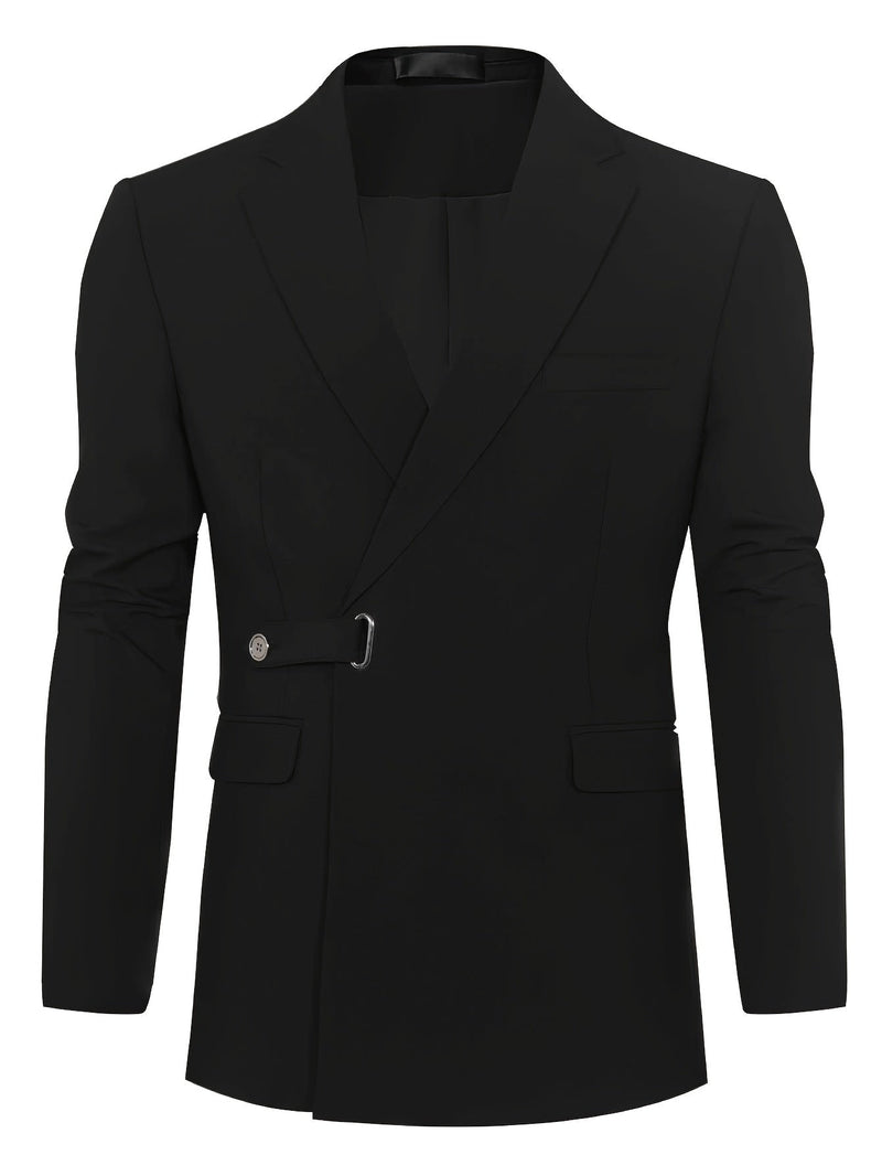 Classic Black Men's Blazer - Lars-S-State of Style