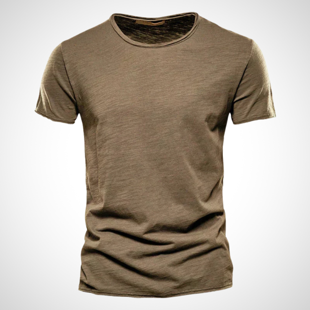 Classic Breathable Cotton Shirt for Men - Marco-Brown-S-State of Style