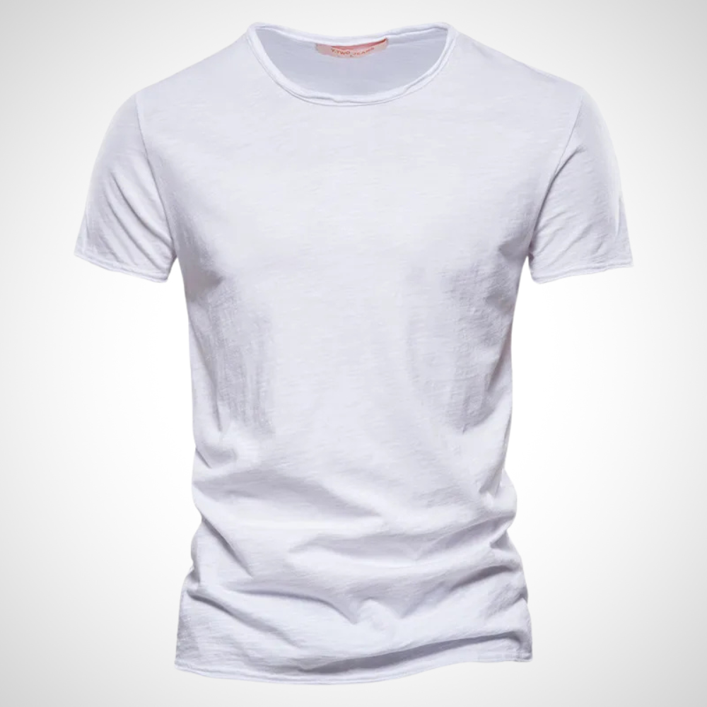 Classic Breathable Cotton Shirt for Men - Marco-White-S-State of Style