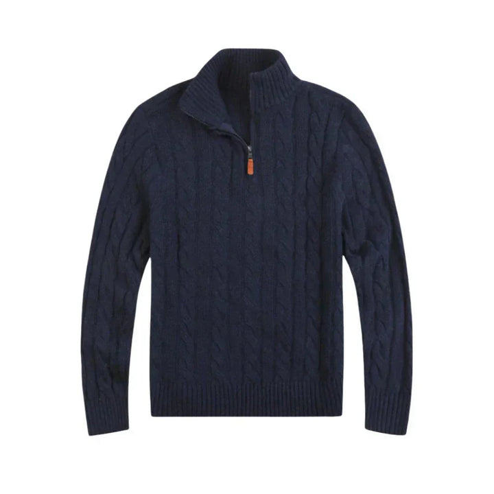 Classic Cable Knit Sweater for Men - Henry-Sea-S-State of Style