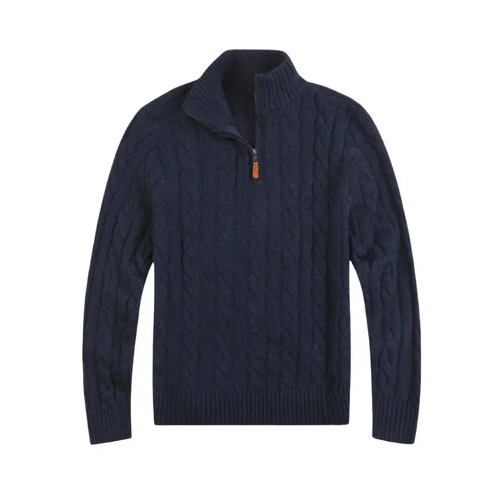 Classic Cable Sweater for Men - Henry-Sea-S-State of Style