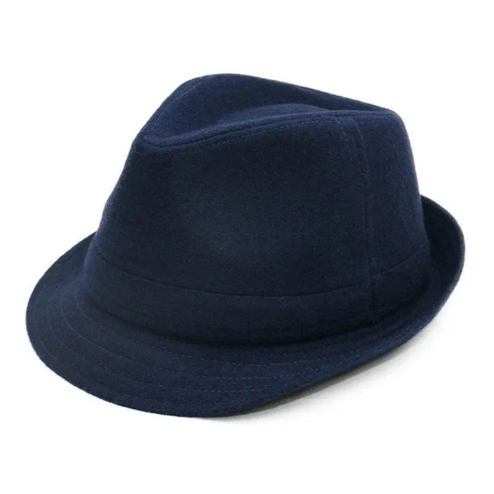 Classic Cotton Top Hat Kyle – Retro English Jazz Style-Navy Blue-56-58-State of Style
