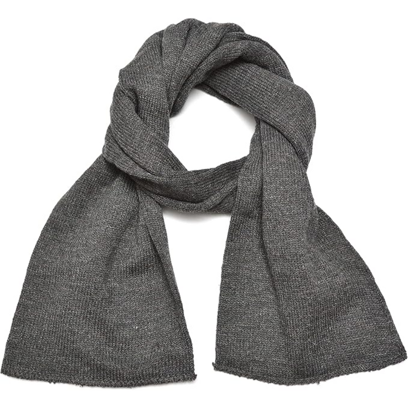 Classic Double Layer Knit Winter Scarf for Men - Xander-Marine blue-State of Style