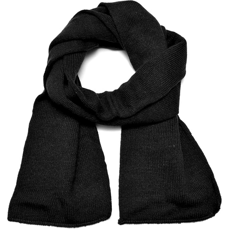 Classic Double Layer Knit Winter Scarf for Men - Xander-Marine blue-State of Style