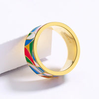 Classic Enamel Zirconia Ring – Nadia-5-State of Style