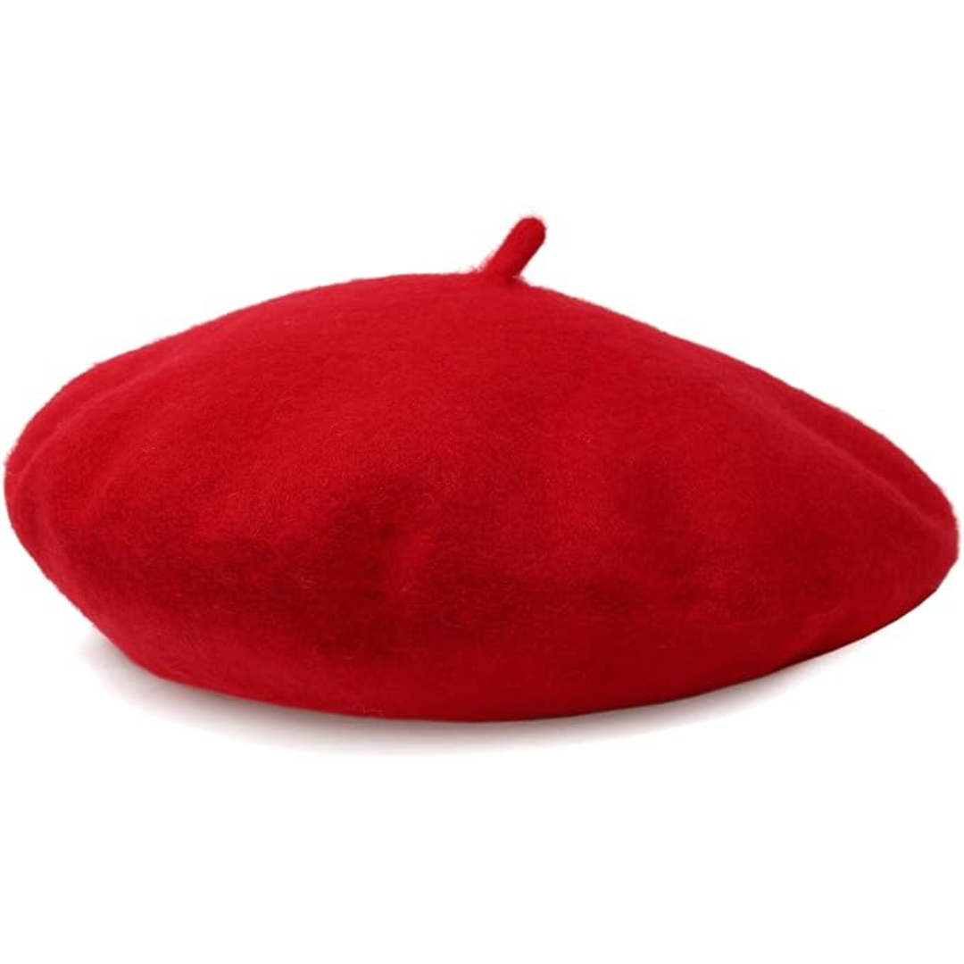 Classic French Wool Beret – Evelyne-Dark green-State of Style