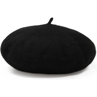 Classic French Wool Beret – Evelyne-Dark green-State of Style