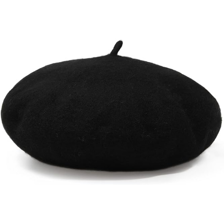 Classic French Wool Beret – Evelyne-Dark green-State of Style