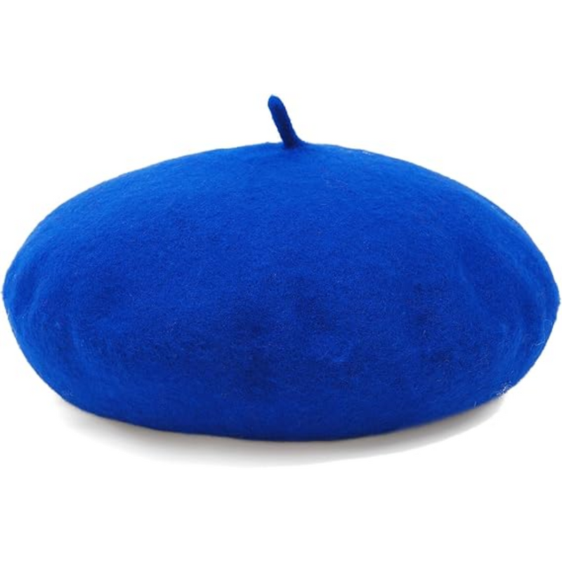 Classic French Wool Beret – Evelyne-Dark green-State of Style