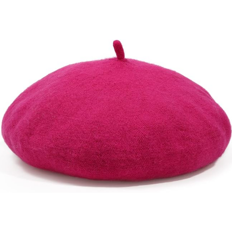 Classic French Wool Beret – Evelyne-Dark green-State of Style