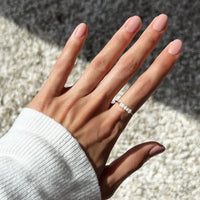 Classic Gold Pearl Ring – Sophie-5-State of Style