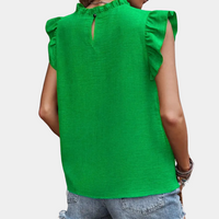 Classic Green Blouse for Women - Celeste-XS-State of Style