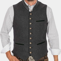 Classic Grey Men's Gilet - Boris-S-State of Style