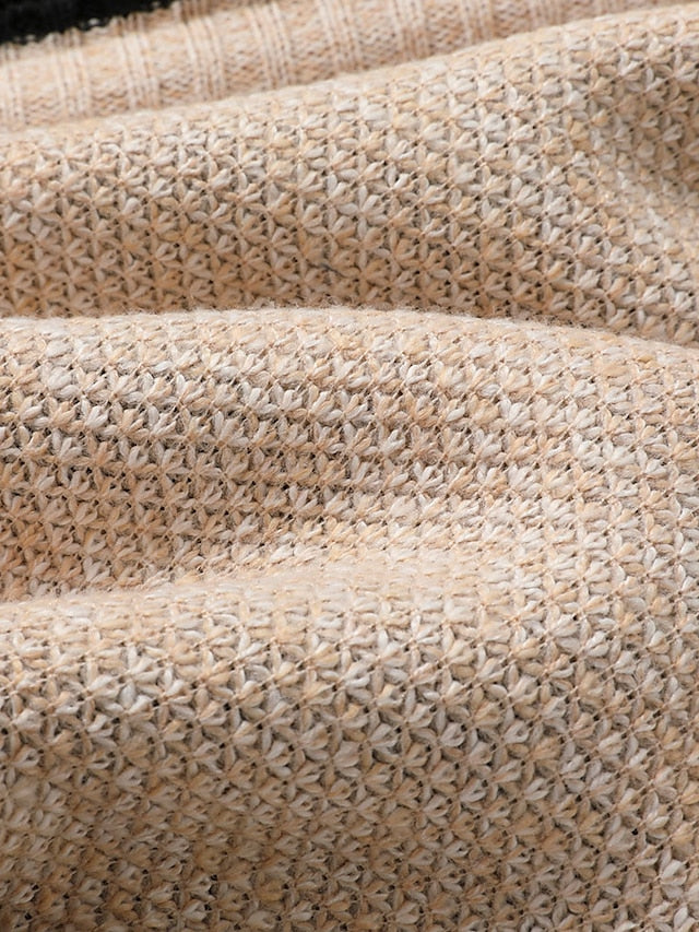 Classic Knitted Men's Jumper - Oscar-Khaki-M-State of Style