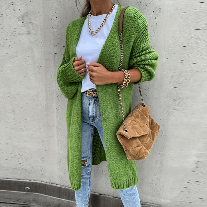 Classic Ladies Cardigan - Camile-Green-S-State of Style