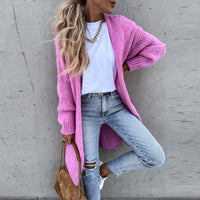 Classic Ladies Cardigan - Camile-Pink-S-State of Style