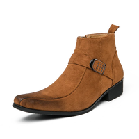 Classic Learning Men's Boots - Felix-Brown/Black-6-State of Style