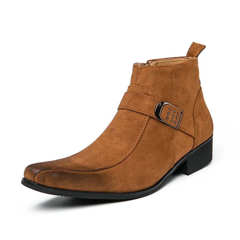 Classic Leather Men’s Boots - Felix-Brown-8-State of Style