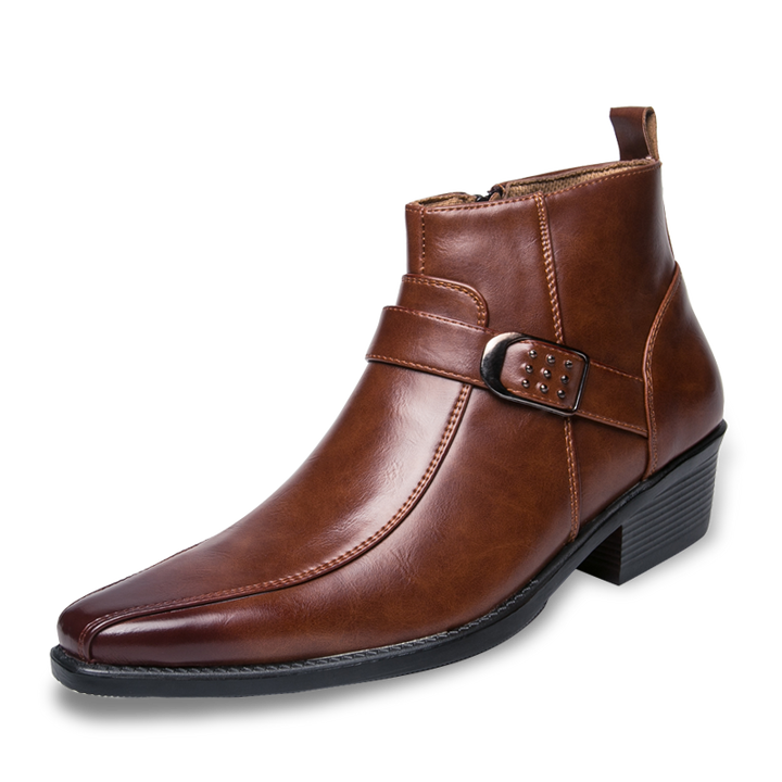 Classic Leather Men’s Boots - Felix-Brown-8-State of Style