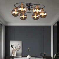 Classic LED Ceiling Light - LumiAura-4-Smoky Grey-Daylight-State of Style