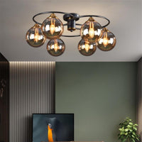 Classic LED Ceiling Light - LumiAura-4-Smoky Grey-Daylight-State of Style