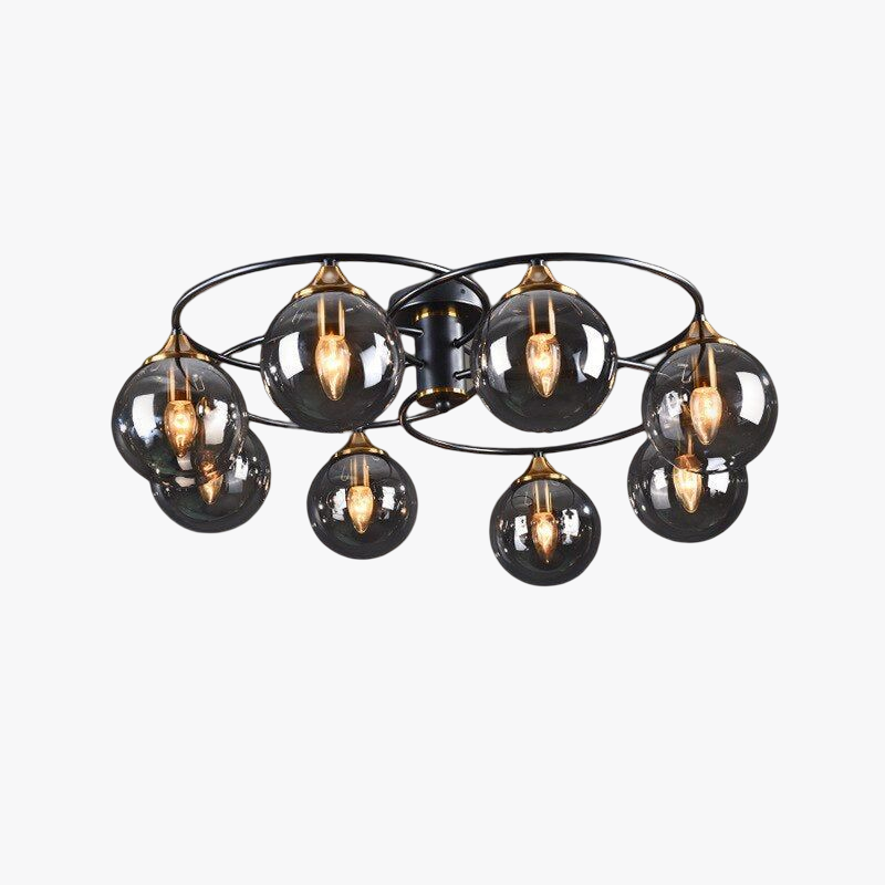 Classic LED Ceiling Light - LumiAura-4-Smoky Grey-Daylight-State of Style